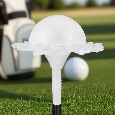 Bouquet Holder Foam - 花嫁のウェディングパーティー用のプレミアムレーストリムフォーム半球ブーケホルダー1セット、生花アレンジメント用フローラルクラフト用品