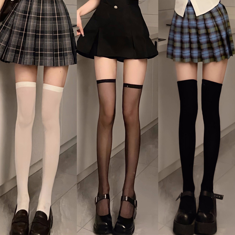 B&J Florist Supply Nyc - セクシーで魅惑的な、女性と女の子のためのストッキング、オーバーニーソックス、ロリータ風の太もも丈ソックス
