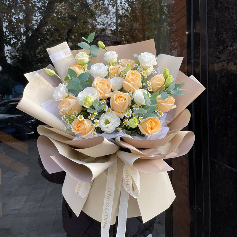 20枚入り/パック 花柄包装紙 二色両面 花束用包装紙 花屋 - Florist Supply Wholesale のレビューと価格