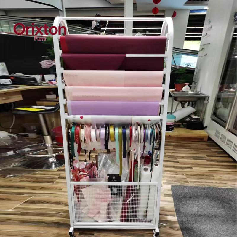 花屋ディスプレイスタンド 花包装紙スタンド リボンウェビング - Florist Supply Ribbon のレビューと価格