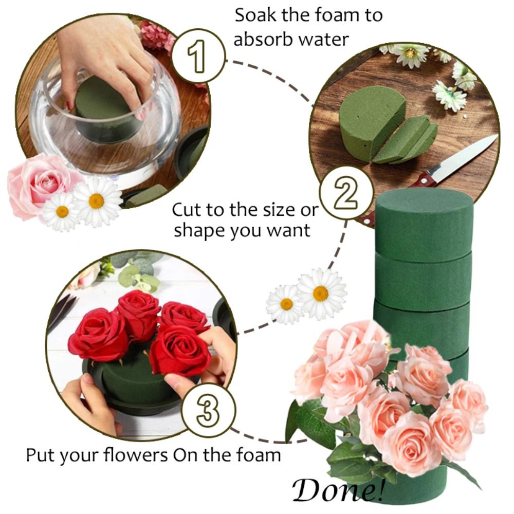 造花用フォーム、フラワーマッド、パーティーフラワーデコレーシ - Bouquet Holder Foam のレビューと価格