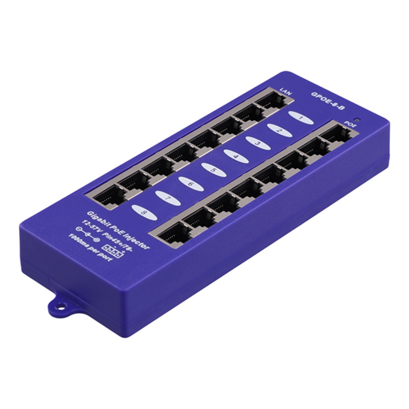 新しい802.3afミッドスパンPoEインジェクターモードB - B&J Florist Supply Nyc のレビューと価格