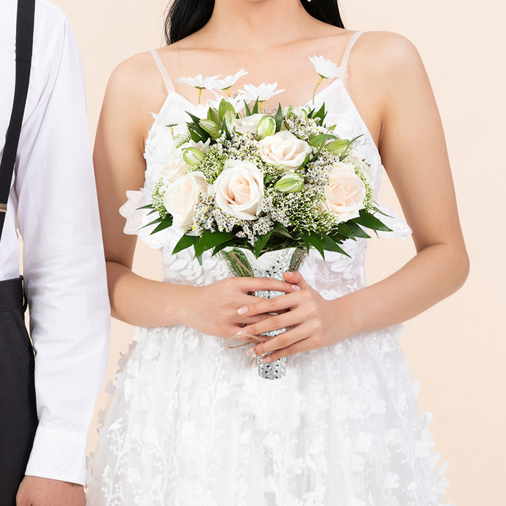 ブライダルブーケフォームホルダー フラワーブーケホルダースタ - Bouquet Holder Foam のレビューと価格